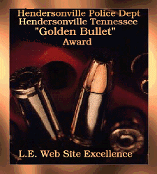 Hendersonville P D Golden Bullet